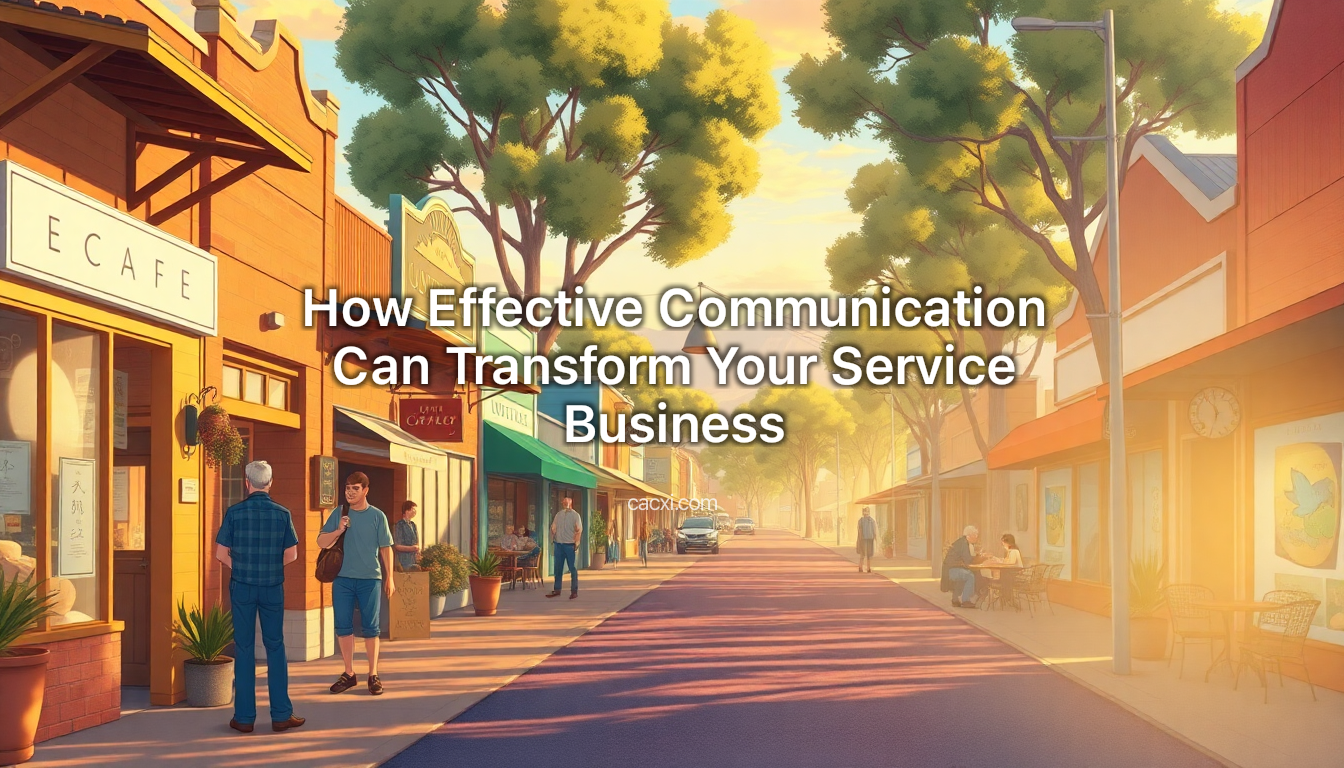 How Effective Communication Can Transform Your Service Business - CACXI ...