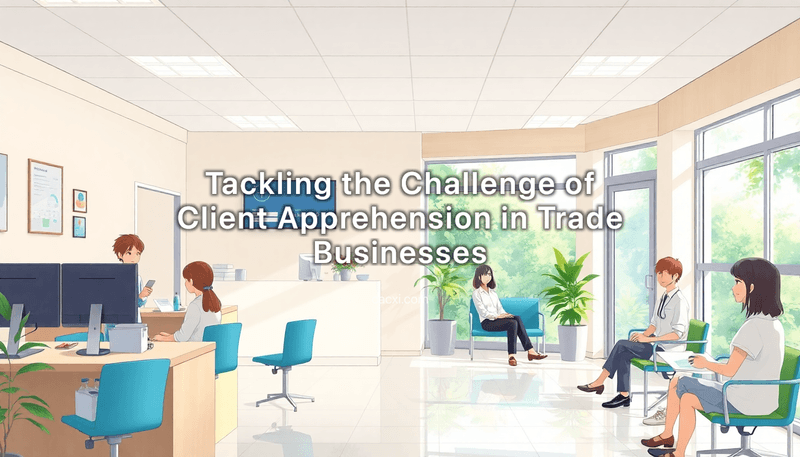 Tackling the Challenge of Client Apprehension in Trade Businesses